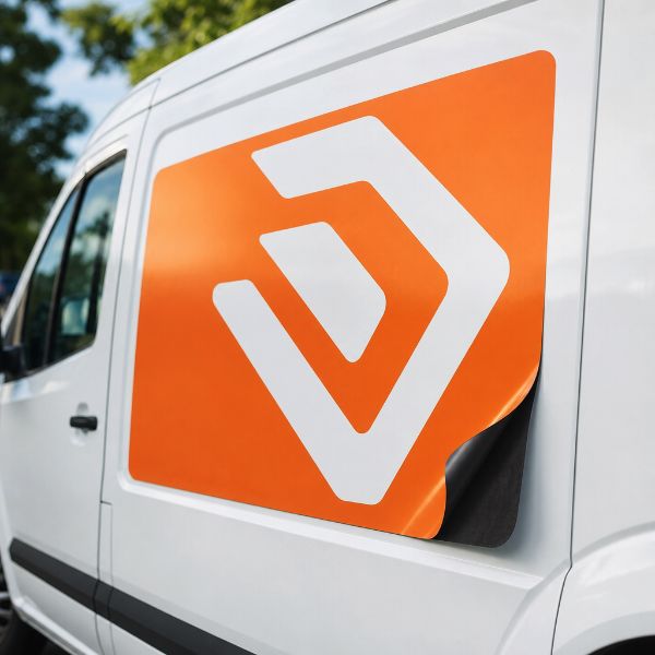Perforated Iron Railing Magnetic Truck and Van Panels | Vast Media