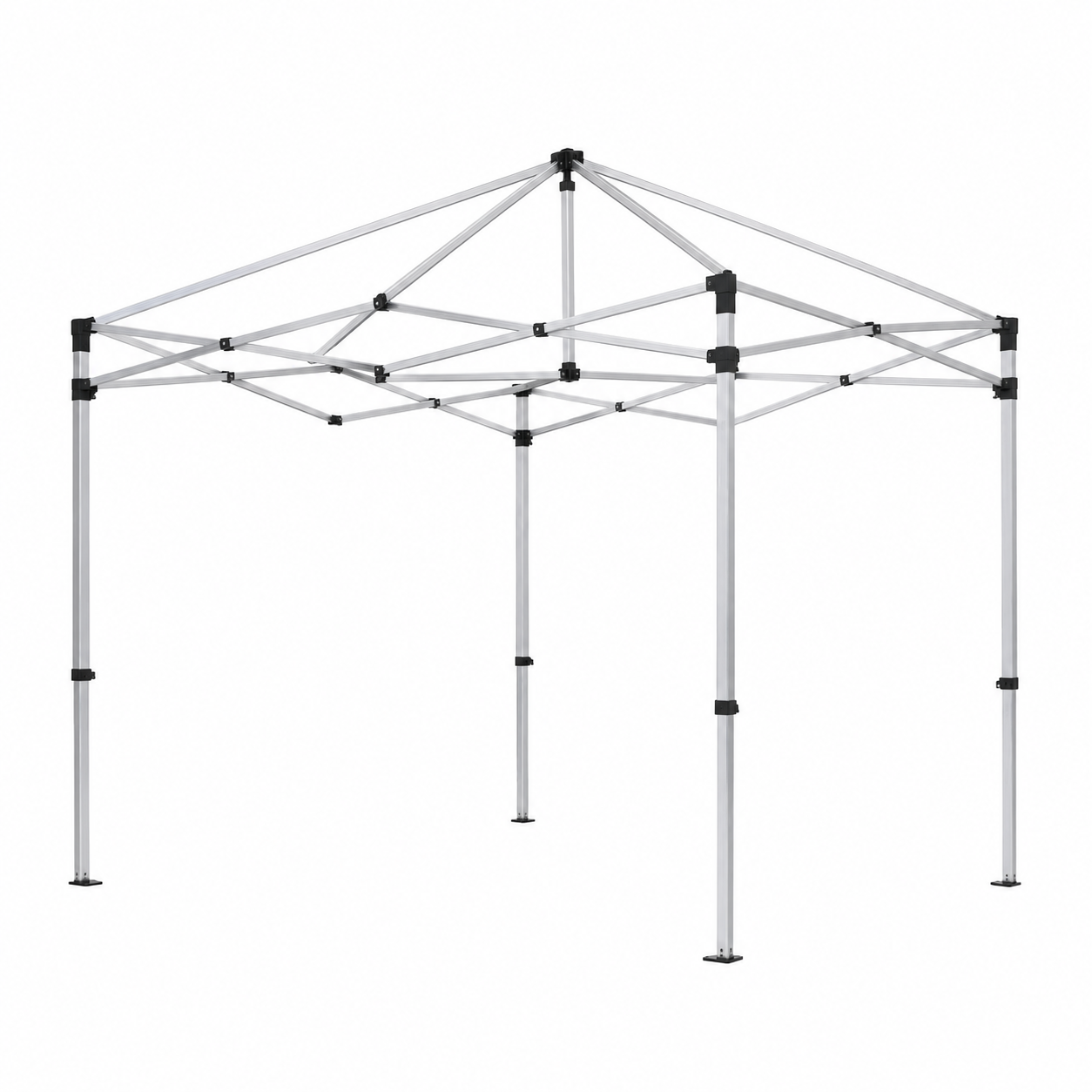 Perforated Iron Railing Tent Frame - Vast Media