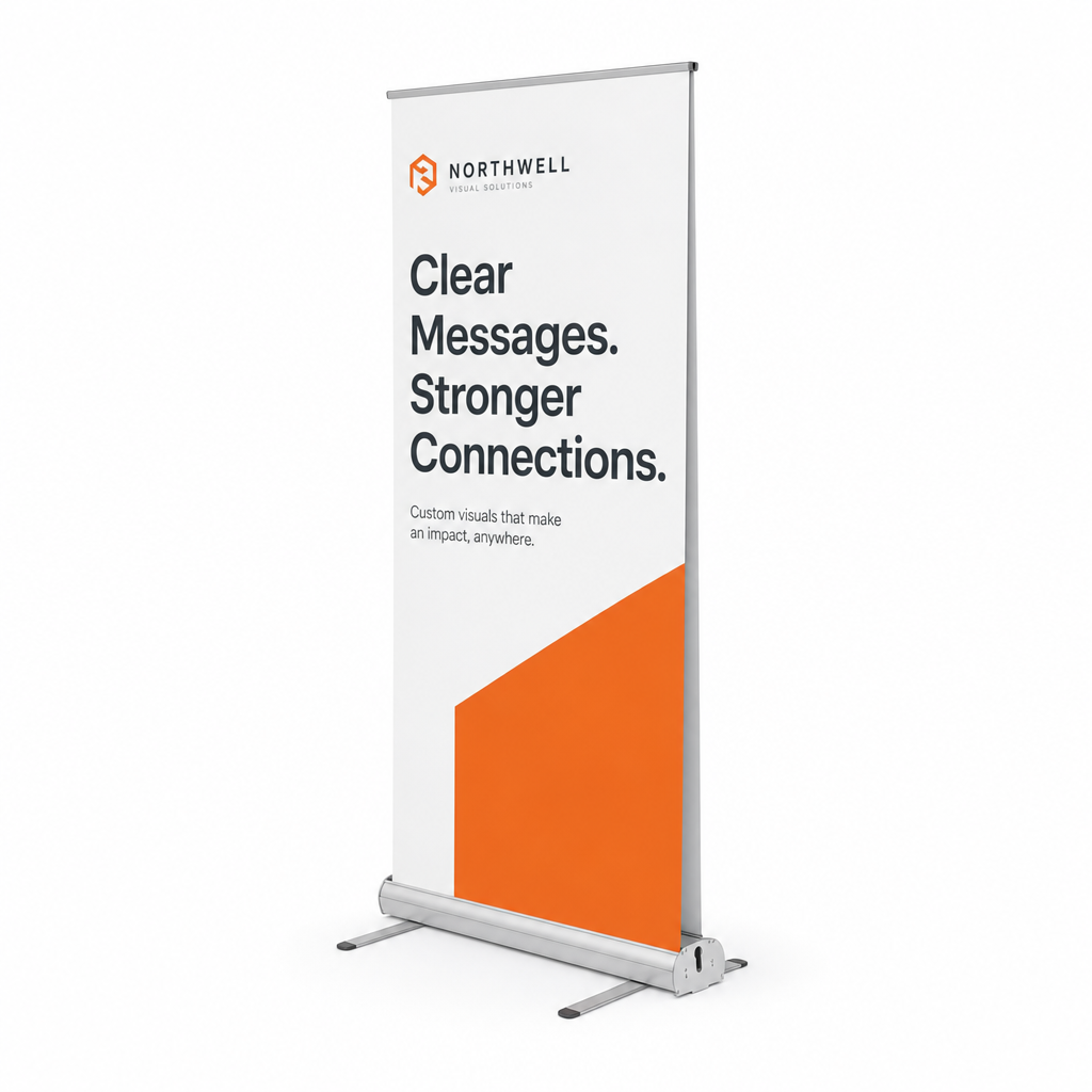 Double Sided Pull Up Banner